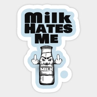 Lactose intolerant Sticker